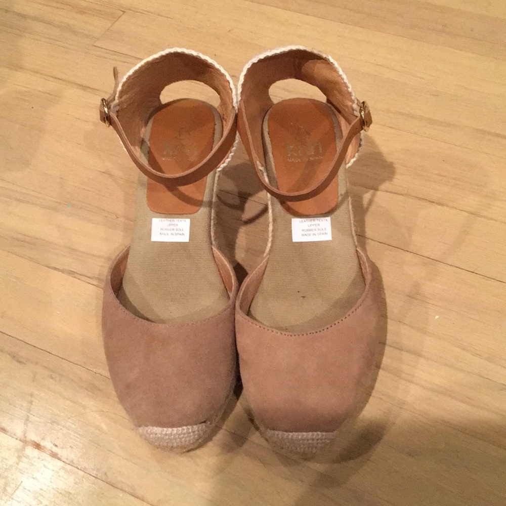 Espadrilles size 37 ankle strap - Picture 2 of 6